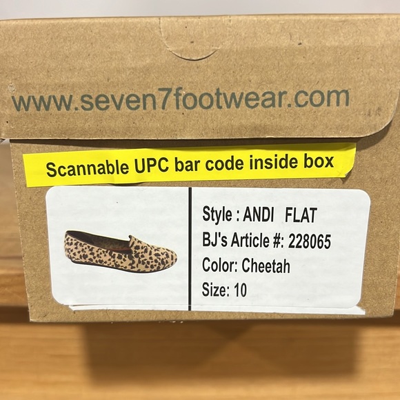 Seven7 Andi Flat loafer in Cheetah - Picture 6 of 6